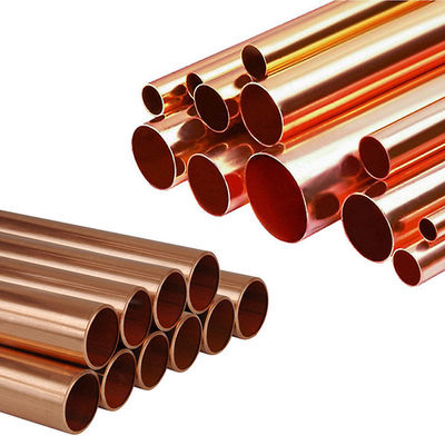 chất lượng  C10100 C10200 99.9% Pure Copper Piping C11000 15mm 22mm For Water Pipes nhà máy sản xuất