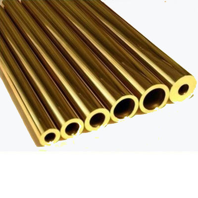 chất lượng  ASTM 70 30 CuZn37 Brass Tube CuZn40 C27400 C27450 Capillary nhà máy sản xuất