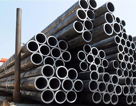 Q235 Ống thép liền mạch cán nóng màu đen ASTM A53 Gr.B Carbon Erw Weld Round