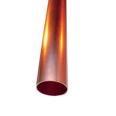 99,99% Ống đồng tròn 6 inch C12000 4mm Uốn cong