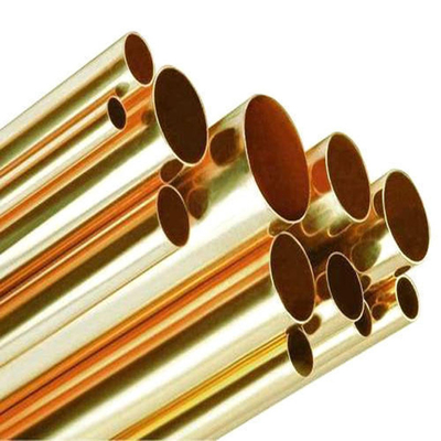 Ống đồng thau liền mạch chính xác ASTM C22000 99,9% Ống đồng thẳng ETP mỏng thẳng H62 nguyên chất