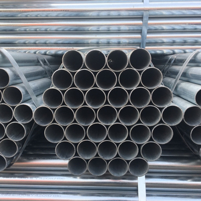 Ống thép mạ kẽm nhúng nóng tròn 1,5-70mm Erw cho nhà kính xây dựng Const